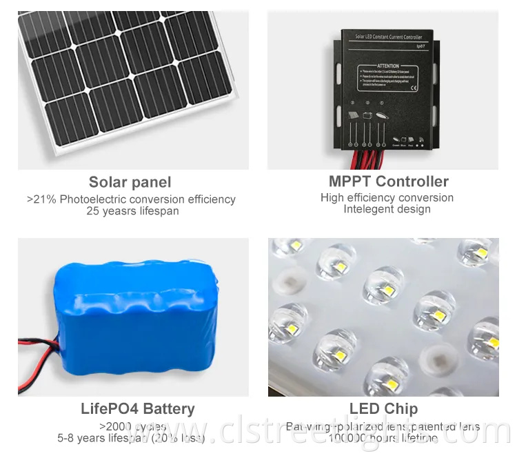 Factory Direct Sales of Solar Street Lighting for Outdoor Use Gardens Light